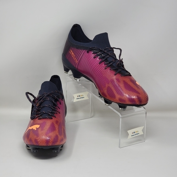 PUMA ULTRA 2.4 FG / AG SIZE 11.5 US SOCCER CLEATS MENS PURPLE STYLE 106698-03 main image 8